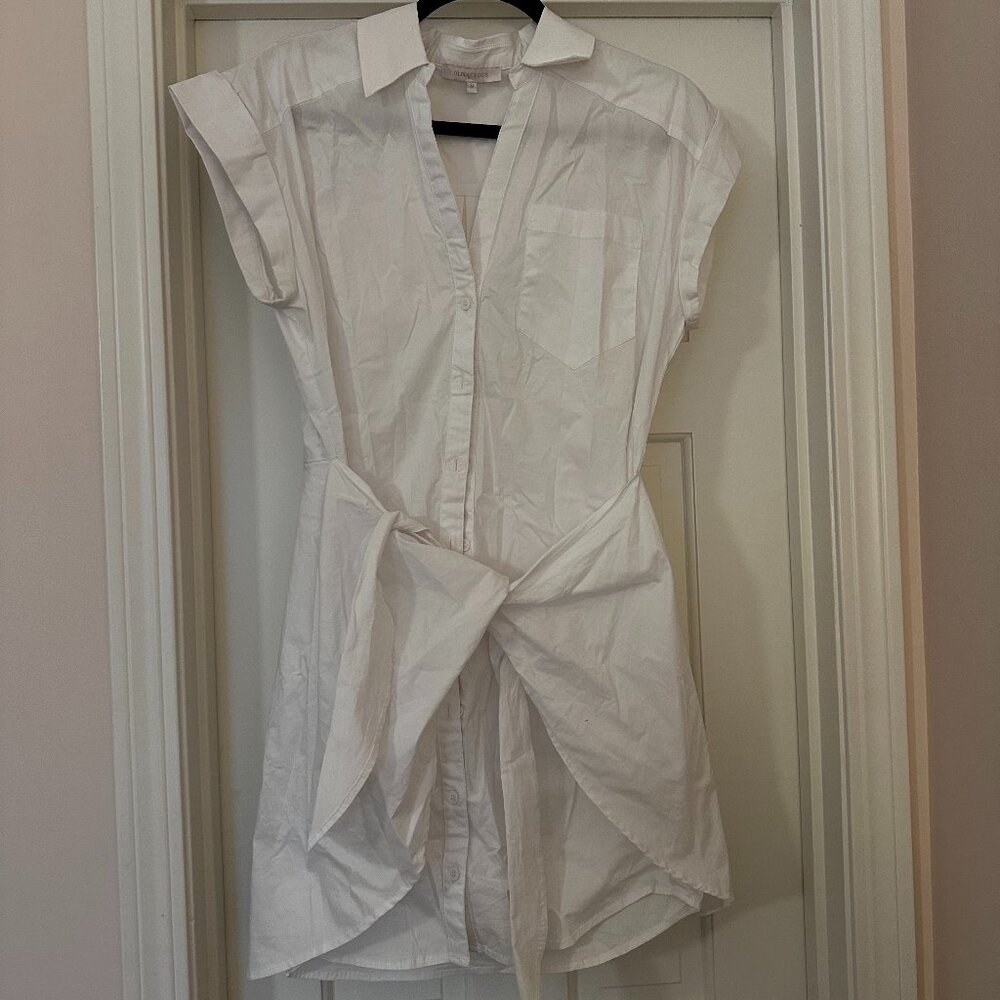 Olivaceous T-shirt dress